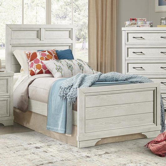 Westwood Design - Foundry Twin Bed | White Dove - FN-TB-2738TB-WDV-C veiw 2