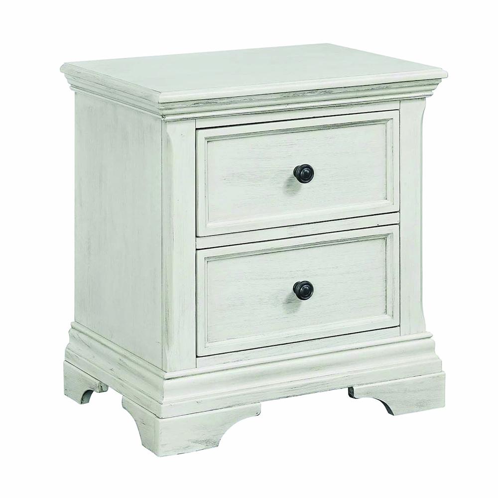 Westwood Design - Olivia Nightstand | Brushed White - OL-NS-22072D-BWH veiw 1