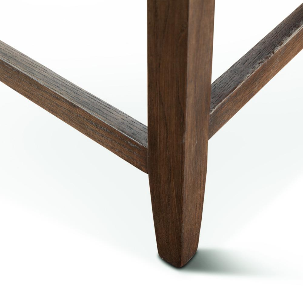 World Interiors - Avery Counter Chair : World Interiors - Avery Counter Chair in Tan Leather with Matte Brown Legs - ZWAVECCTMB veiw 8