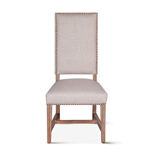 World Interiors - Dani High Back Formal Dining Chair : World Interiors - Dani High Back Formal Dining Chair in Beige- ZWDANILGDC veiw 2