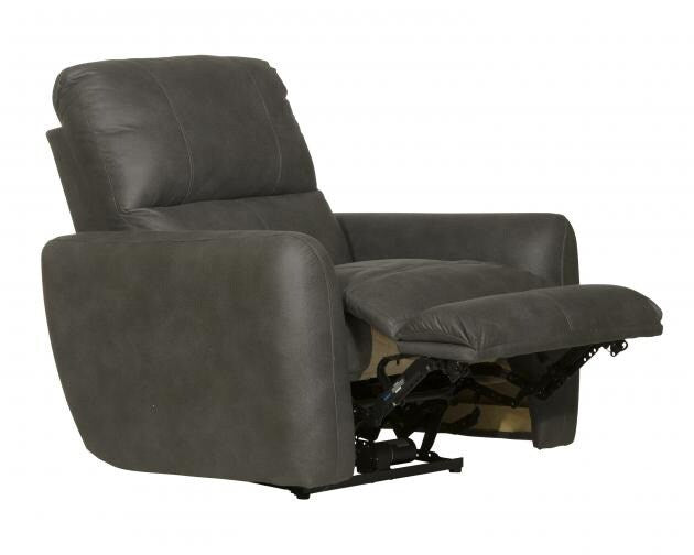 Catnapper - Dorian Power Wall Hugger Recliner in Charcoal - 630704128028 veiw 1