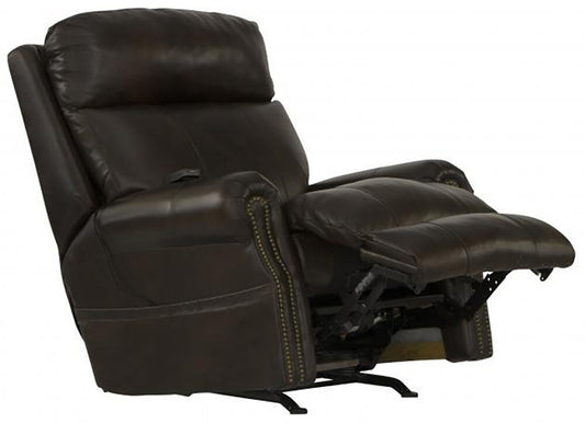 Catnapper - Vito Power Headrest Power Rocker Recliner w/CR3 Heat/Massage/Lumbar in Cocoa - 64540-2/1268-09/3068-09 veiw 2