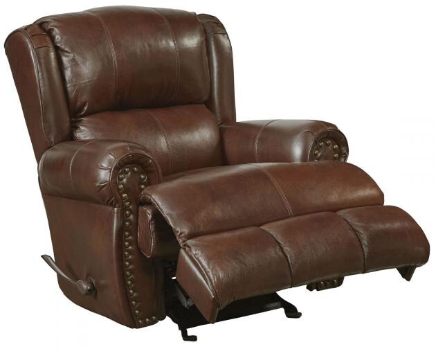 Catnapper - Duncan Deluxe Glider Recliner in Walnut - 47636128319308319 veiw 1