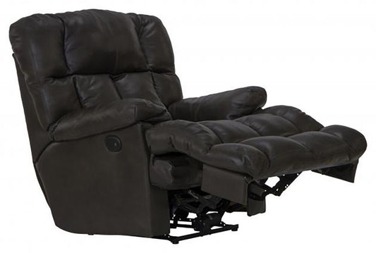 Catnapper - Victor Power Lay Flat Chaise Recliner in Chocolate - 64764-7/1283-09/3083-09 veiw 2