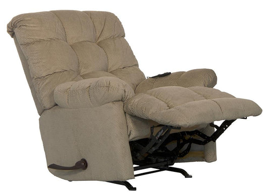 Catnapper - Nettles Chaise Rocker Recliner w/Deluxe Heat & Massage in Doe - 4737-2/1765-36 veiw 2