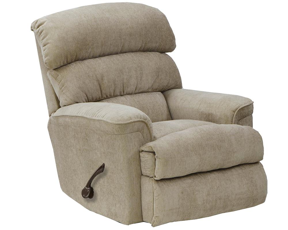 Catnapper - Pearson Chaise Rocker Recliner in Linen - 4739217931 veiw 1
