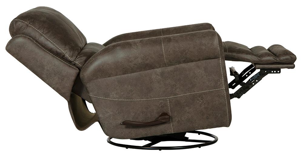 Catnapper - Maddie Swivel Glider Recliner in Ash - 4753-5/1304-56/3304-56 veiw 4
