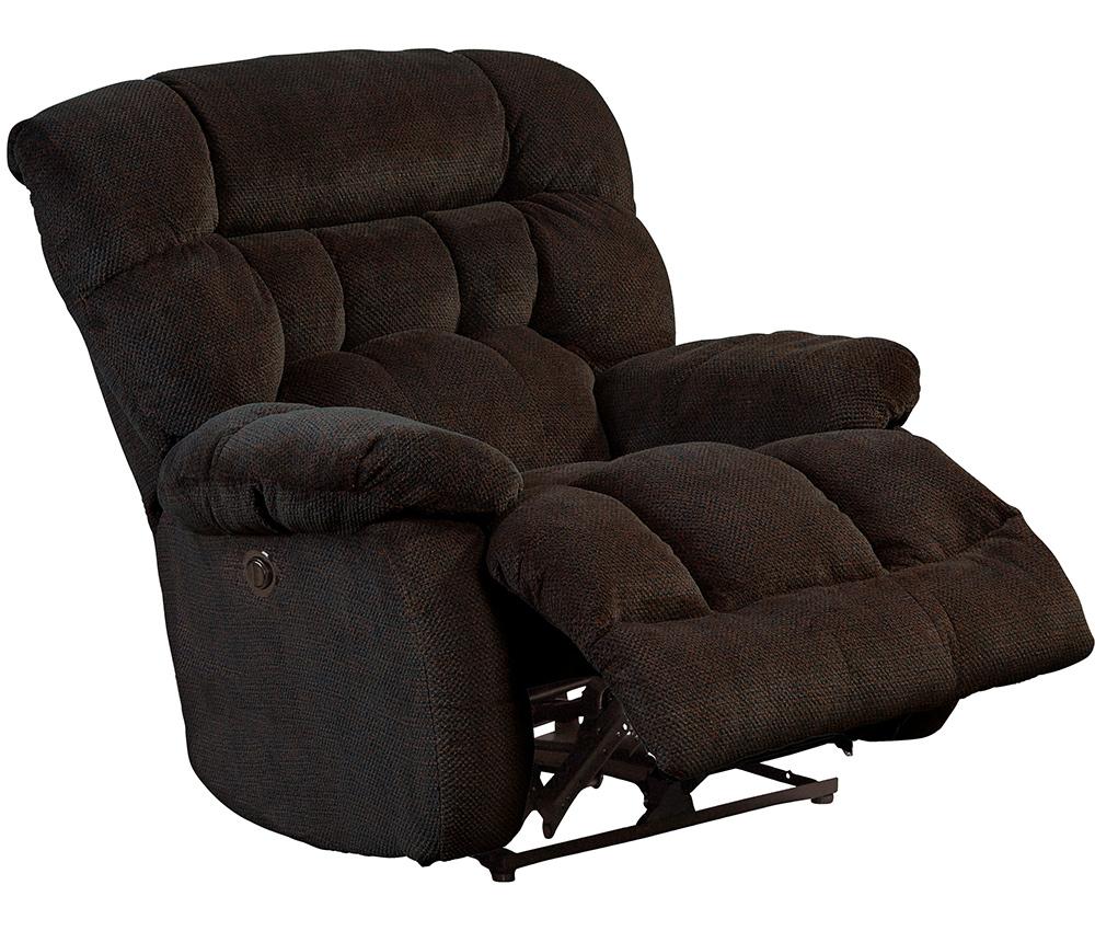 Catnapper - Daly Power Lay Flat Recliner in Chocolate - 647657162209 veiw 1