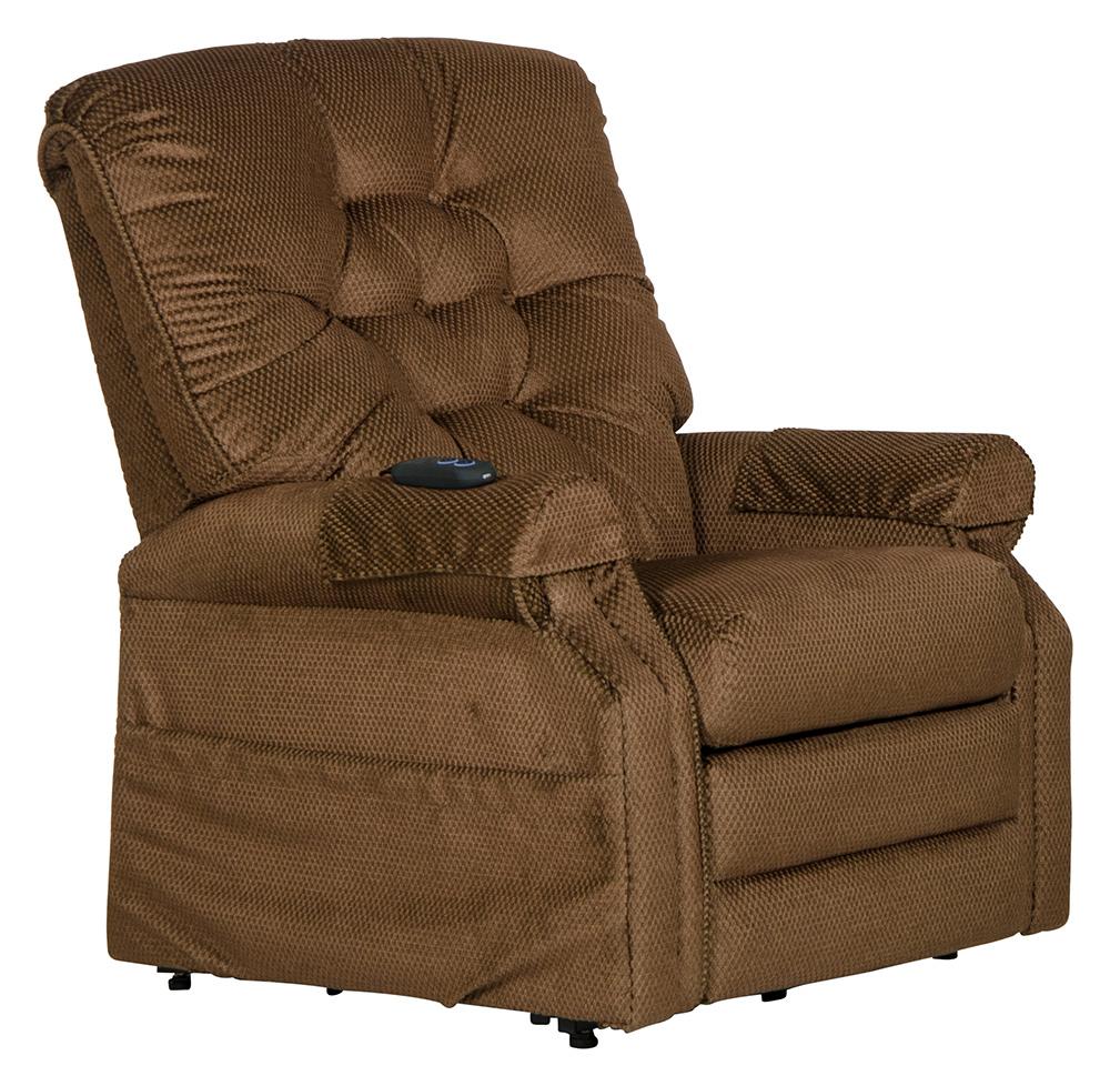 Catnapper - Patriot Power Lift Full Lay-Out Recliner in Brown Sugar - 4824201619 veiw 1