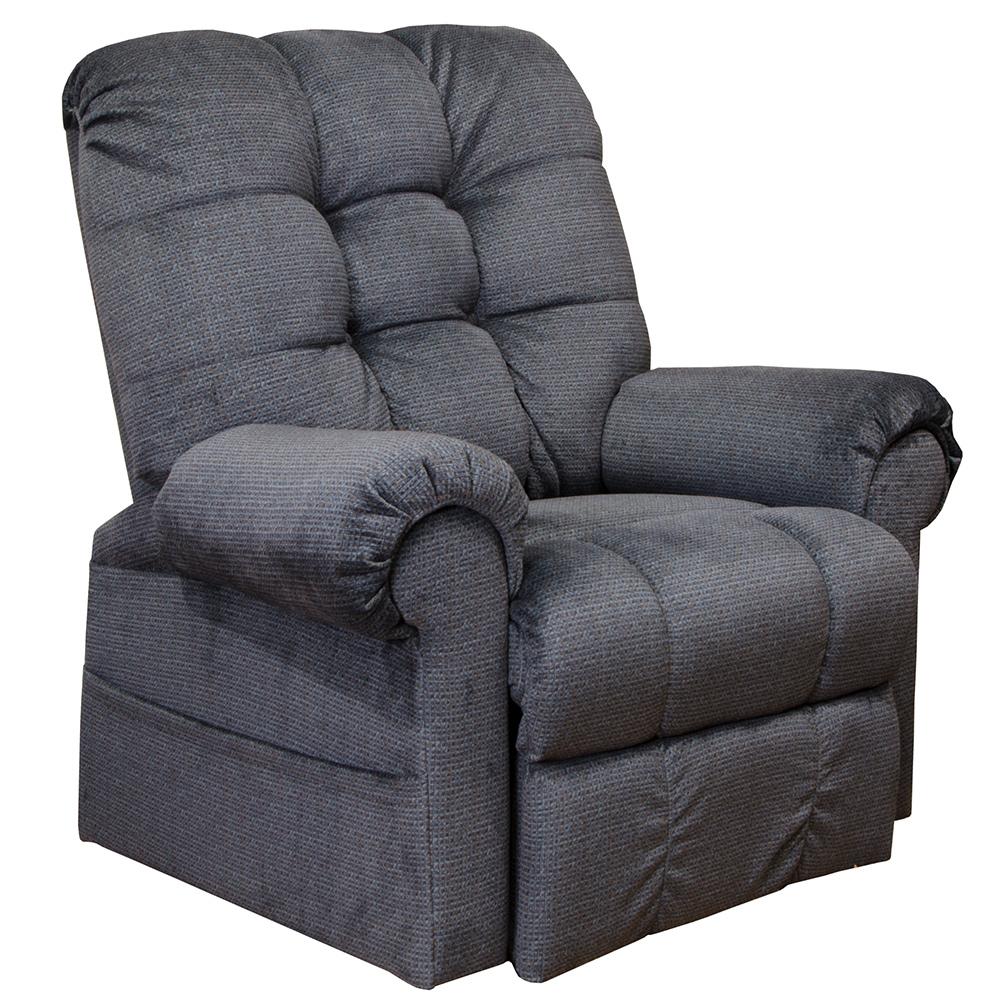 Catnapper - Omni Power Lift Full Lay-Out Chaise Recliner in Ink - 4827200823 veiw 1