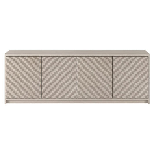 Hudson & Canal - Renad Rectangular TV Stand for TVs up to 78in in Alder White - TV2249 veiw 2