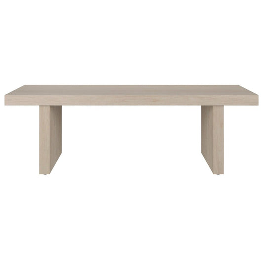Hudson & Canal - Soren 48in Wide Rectangular Coffee Table in Alder White - CT2246 veiw 2