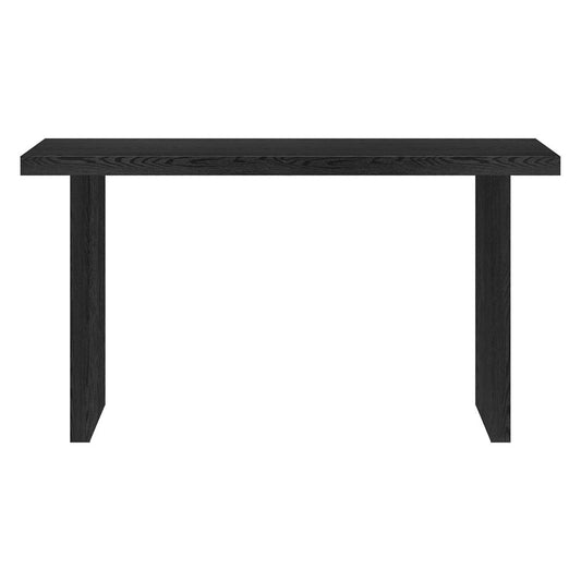 Hudson & Canal - Soren 55in Wide Rectangular Console Table in Black Grain - AT2266 veiw 2