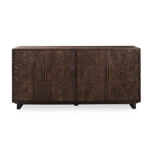 Classic Home - Albero 4-Door Mango Wood Sideboard Buffet In Brown - 52010949 view 2