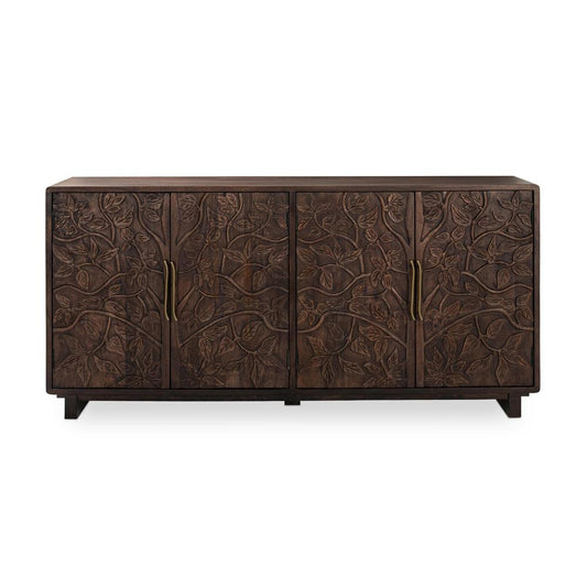 Classic Home - Albero 4-Door Mango Wood Sideboard Buffet In Brown - 52010949 veiw 2