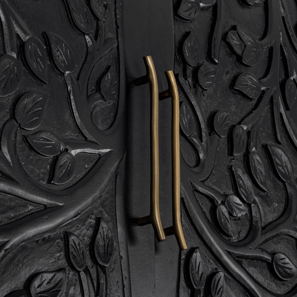 Classic Home - Albero Mango Wood Cabinet In Black - 52010964 veiw 6