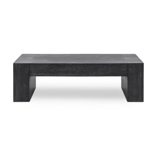 Classic Home - Bristol Reclaimed Oak Coffee Table In Meadow Black - 51031689 veiw 2