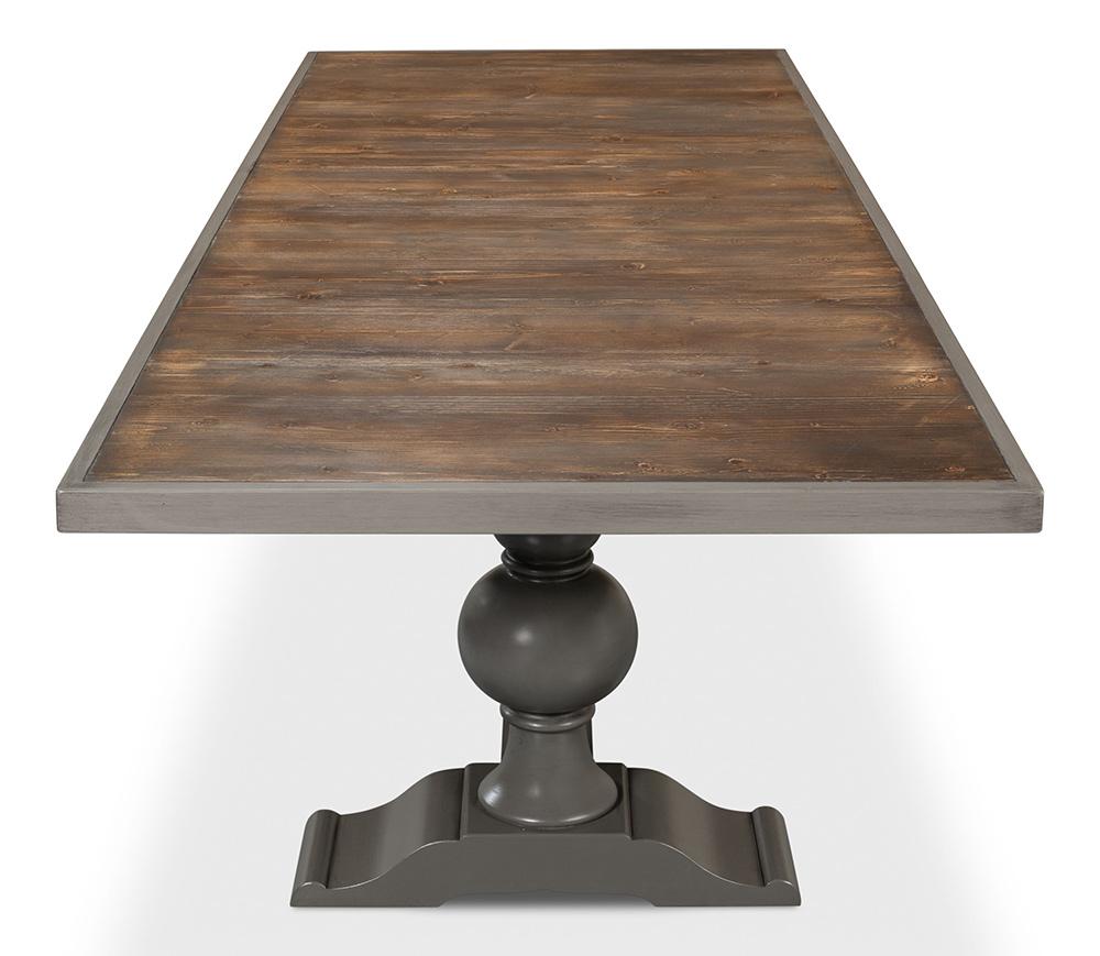 Sarreid Ltd - Rectangular Dining Table, As Shown - Grey - U022-AS veiw 12
