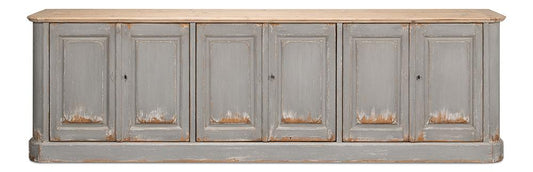 Sarreid Ltd - Karlsson Antique Swedish Grey Sideboard - 53877 veiw 2