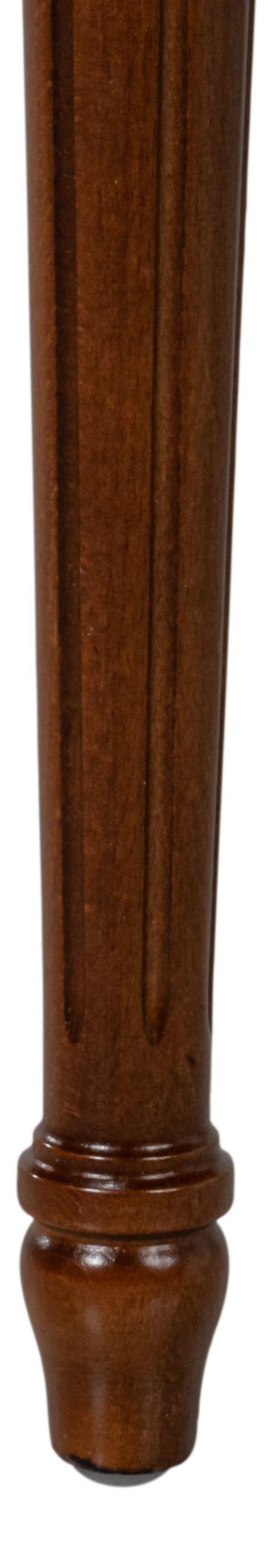 Sarreid Ltd - Hugo Oval Side Chair, Old World Walnut (Set of 2) - 54178 veiw 12