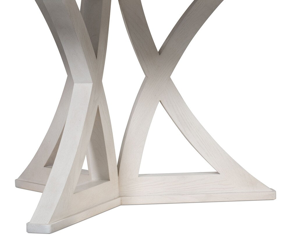 Sarreid Ltd - Casual Jupe Dining Table,Workingwhite,Md - 54196-WW veiw 12