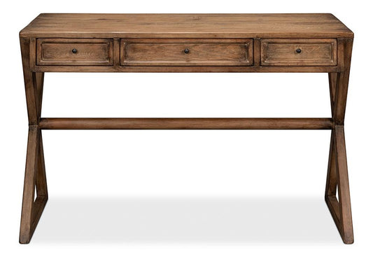 Sarreid Ltd - Kitchen Desk, Brown - 40390-2 veiw 2