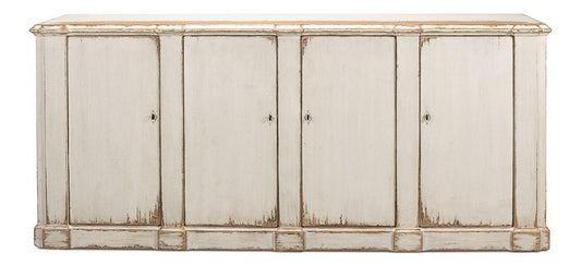 Sarreid Ltd - Villefranche Sideboard - White - 40758 veiw 2