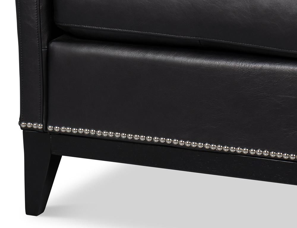 Sarreid Ltd - Brandy Accent Chair, Onyx Black - 54091 veiw 12