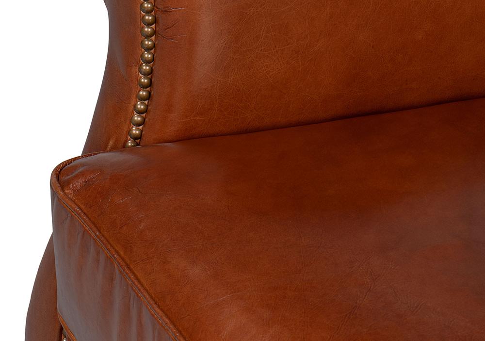 Sarreid Ltd - London Dry Accent Chair - Brown - 53896 veiw 12