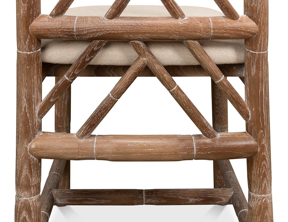 Sarreid Ltd - Brighton Bamboo Side Chair (Set of 2) - 26433 veiw 12