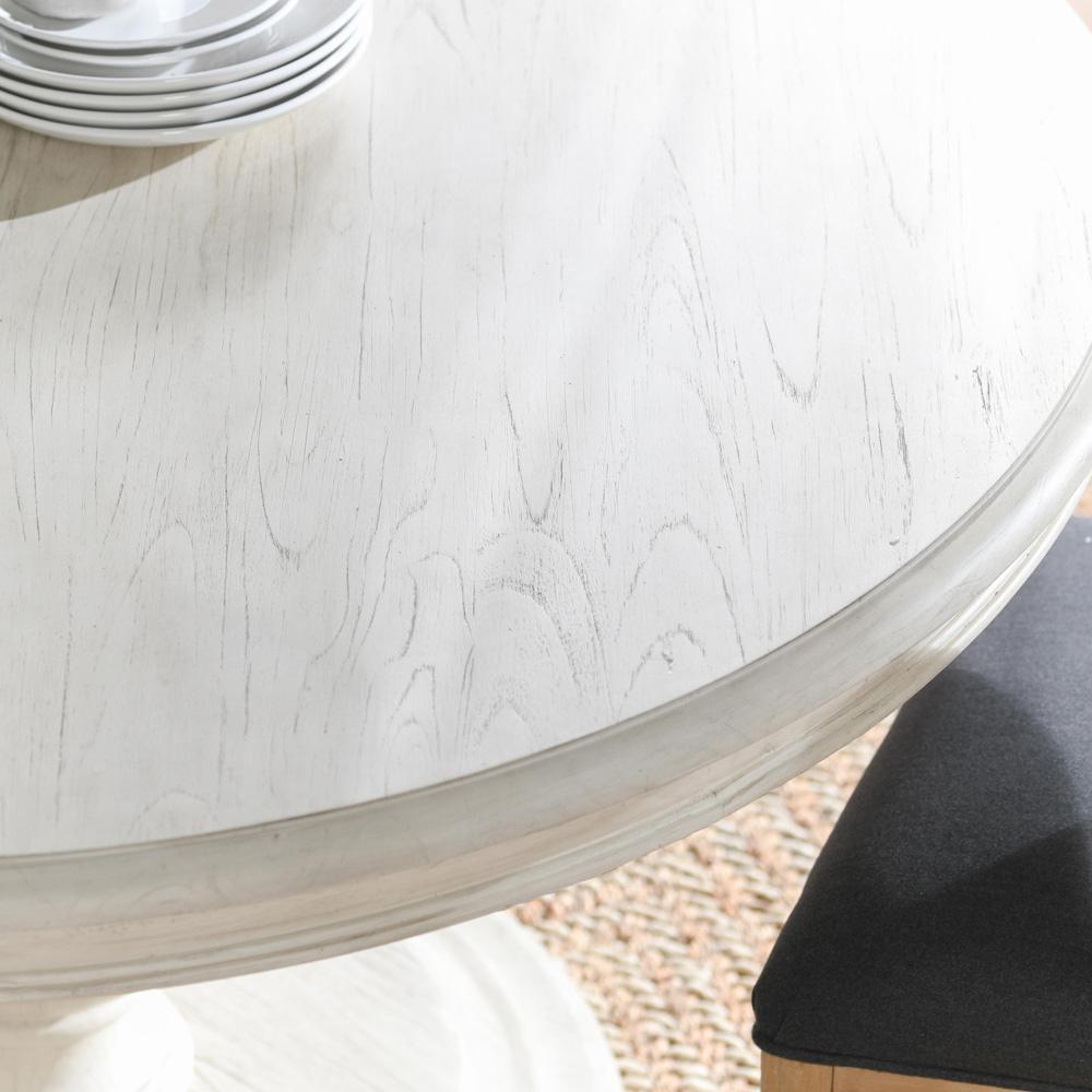 Kosas Home - Adrienne 54in Round Dining Table in White - 51030756 veiw 6