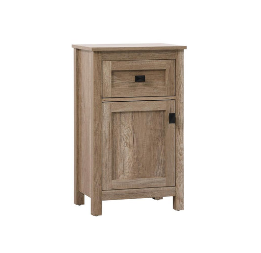 Elegant Furniture & Lighting - Adian 18 Inch Wide Bathroom Storage Freedstanding Cabinet In Natural Oak - SC011830NT veiw 2