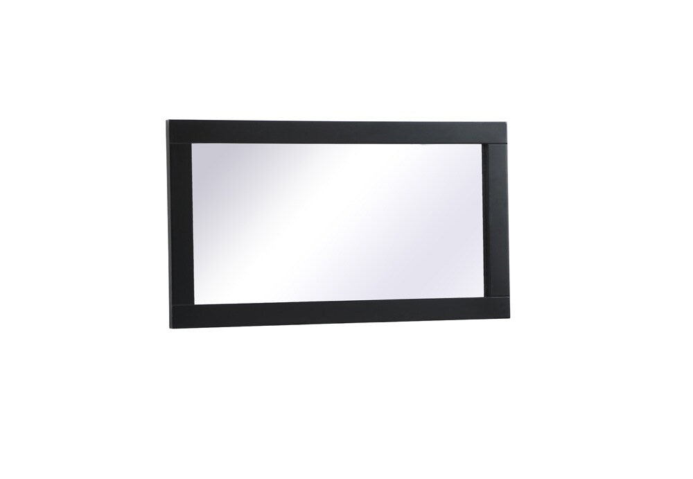Elegant Furniture & Lighting - Aqua vanity mirror 18x32 inch in black - VM21832BK veiw 8