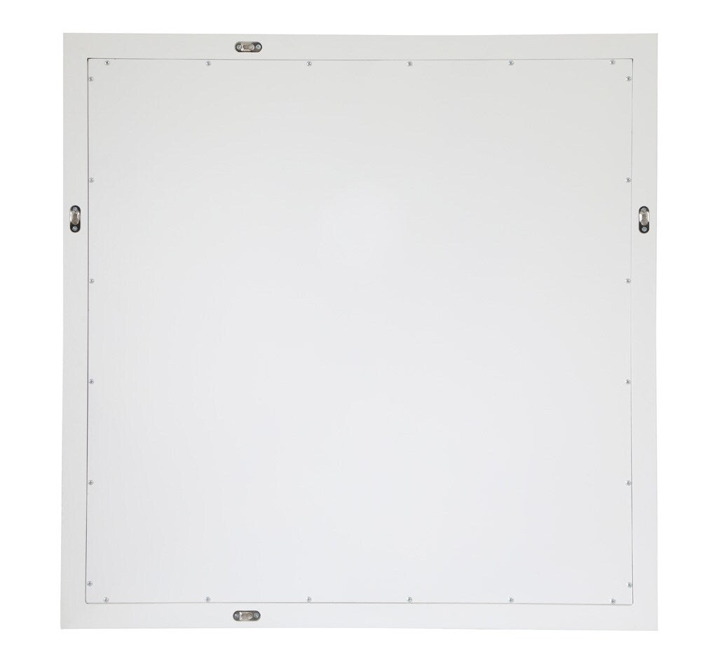 Elegant Furniture & Lighting - Aqua square vanity mirror 36 inch in White - VM23636WH veiw 7