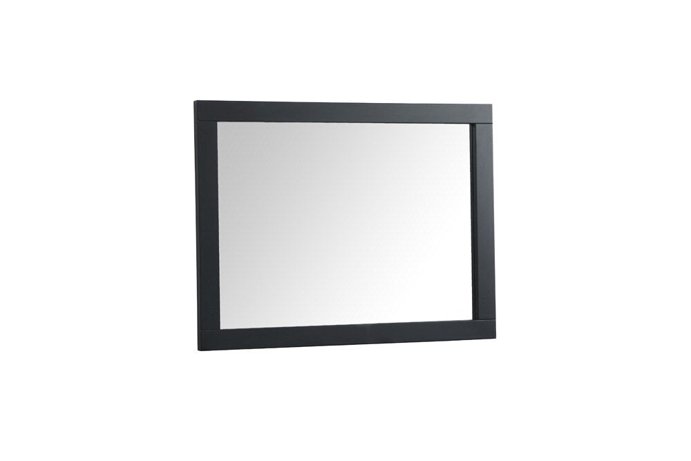 Elegant Furniture & Lighting - Aqua vanity mirror 24x32 inch in black - VM22432BK veiw 8
