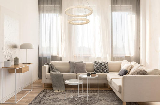 Elegant Furniture & Lighting - Bowen 28 inch Adjustable LED Chandelier in Chrome - 3800G28C veiw 2