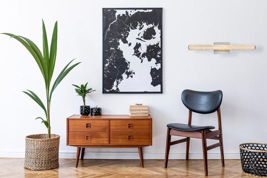 Elegant Furniture & Lighting - Bowen 30 inch Adjustable LED Wall Sconce in Chrome - 3800W30C veiw 2