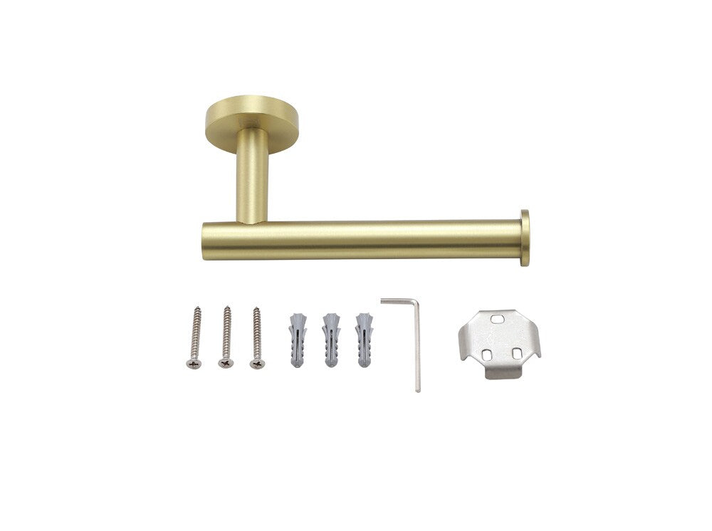 Elegant Furniture & Lighting - Freya 3-Piece Bathroom Hardware Set in Brushed Gold - HWB-11S3HBGD veiw 7