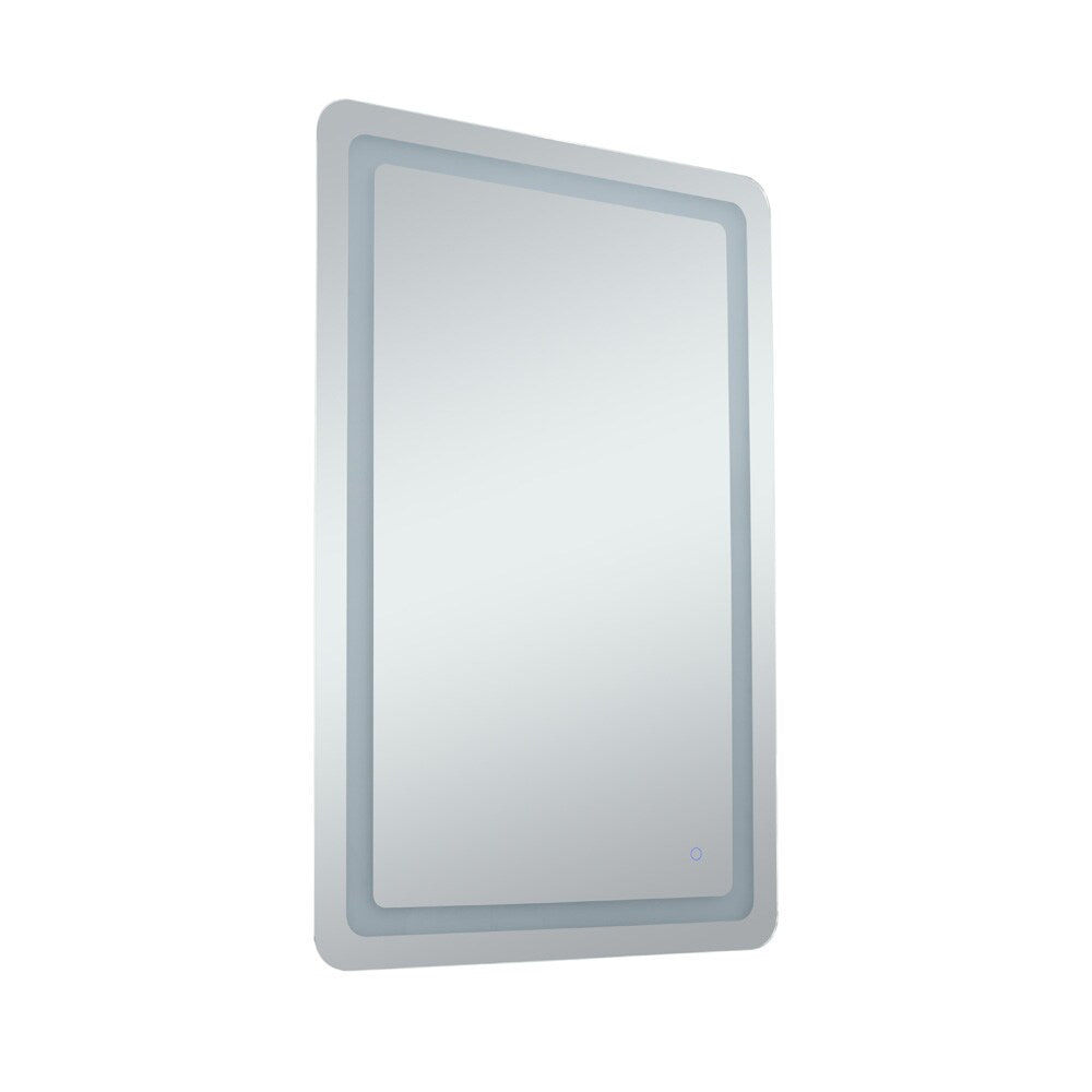 Elegant Furniture & Lighting - Genesis 30in x 48in soft edge LED mirror - MRE33048 veiw 8