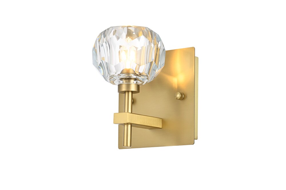 Elegant Furniture & Lighting - Graham 1 Light Wall Sconce in Gold - 3509W6G veiw 1