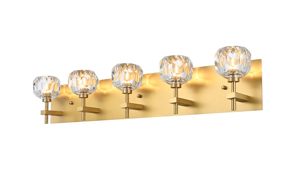 Elegant Furniture & Lighting - Graham 5 Light Wall Sconce in Gold - 3509W32G veiw 1