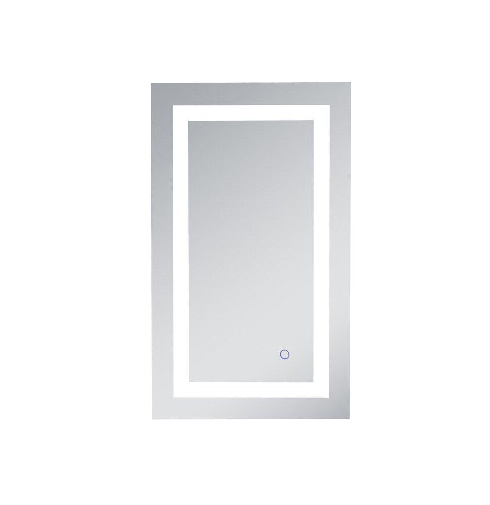 Elegant Furniture & Lighting - Helios 18in x 30in Hardwired LED mirror with touch sensor and color changing temperature 3000K/4200K/6400K - MRE11830 veiw 1