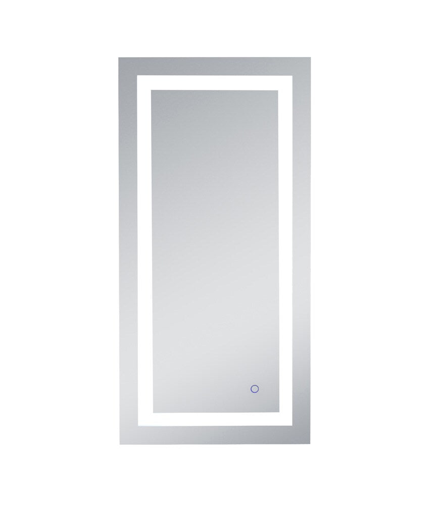 Elegant Furniture & Lighting - Helios 20in x 40in Hardwired LED mirror with touch sensor and color changing temperature 3000K/4200K/6400K - MRE12040 veiw 1