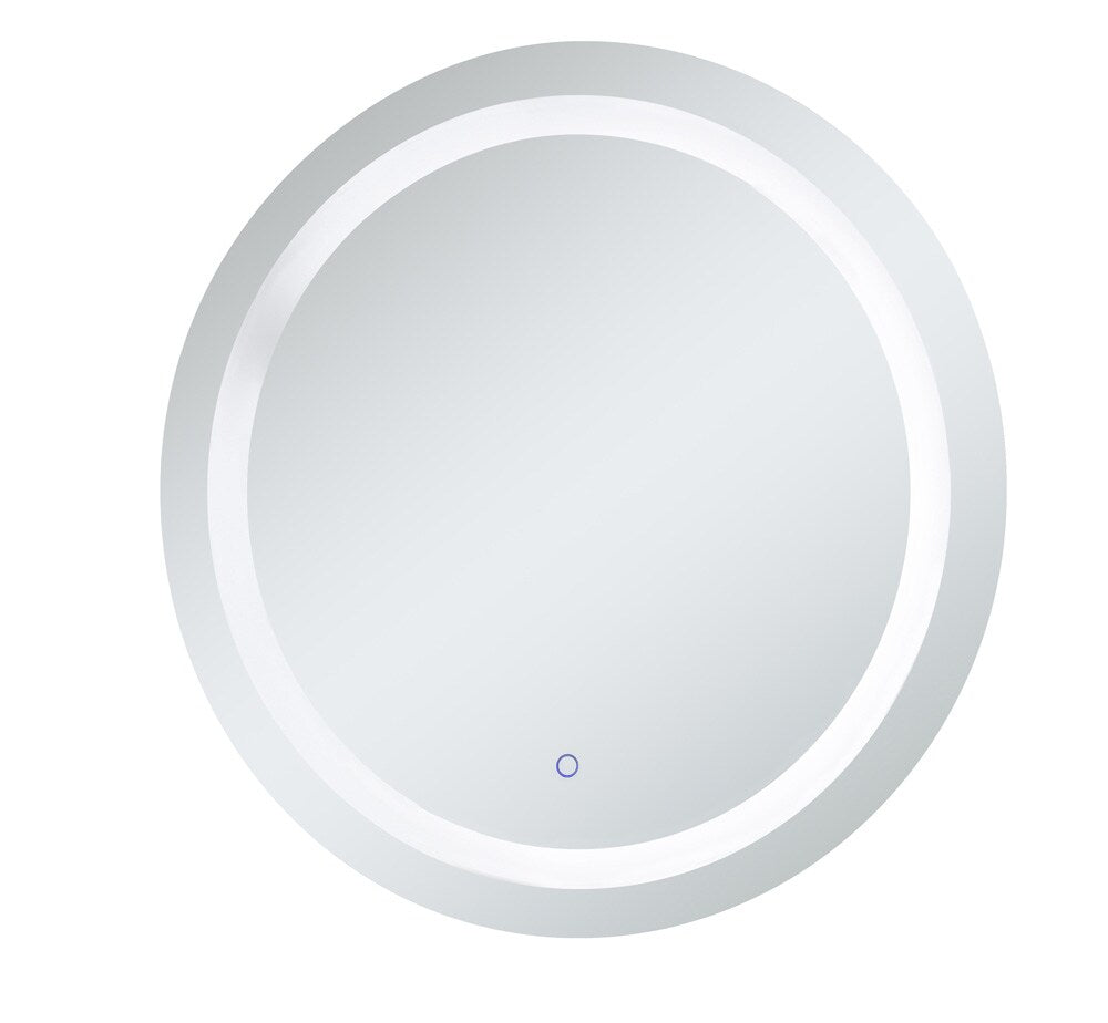 Elegant Furniture & Lighting - Helios 32 inch Hardwired LED mirror with touch sensor and color changing temperature 3000K/4200K/6400K - MRE23232 veiw 1