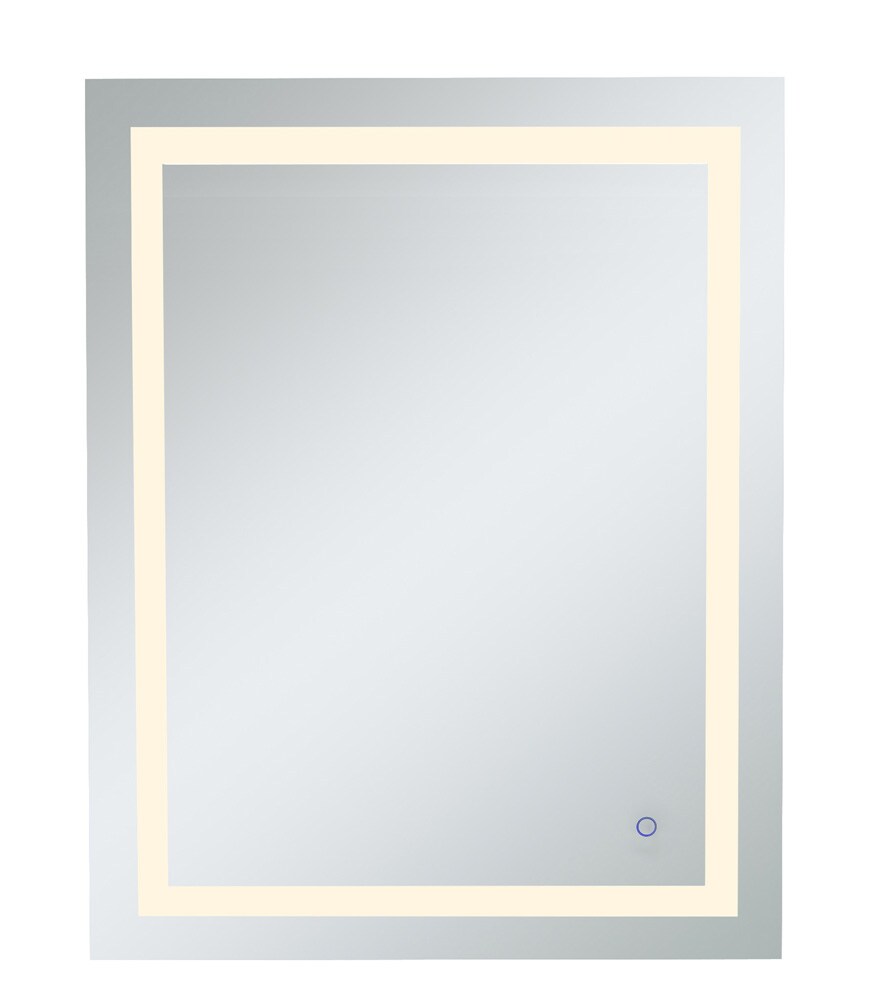Elegant Furniture & Lighting - Helios 30in x 40in Hardwired LED mirror with touch sensor and color changing temperature 3000K/4200K/6400K - MRE13040 veiw 1