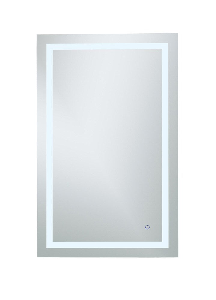 Elegant Furniture & Lighting - Helios 30in x 48in Hardwired LED mirror with touch sensor and color changing temperature 3000K/4200K/6400K - MRE13048 veiw 1