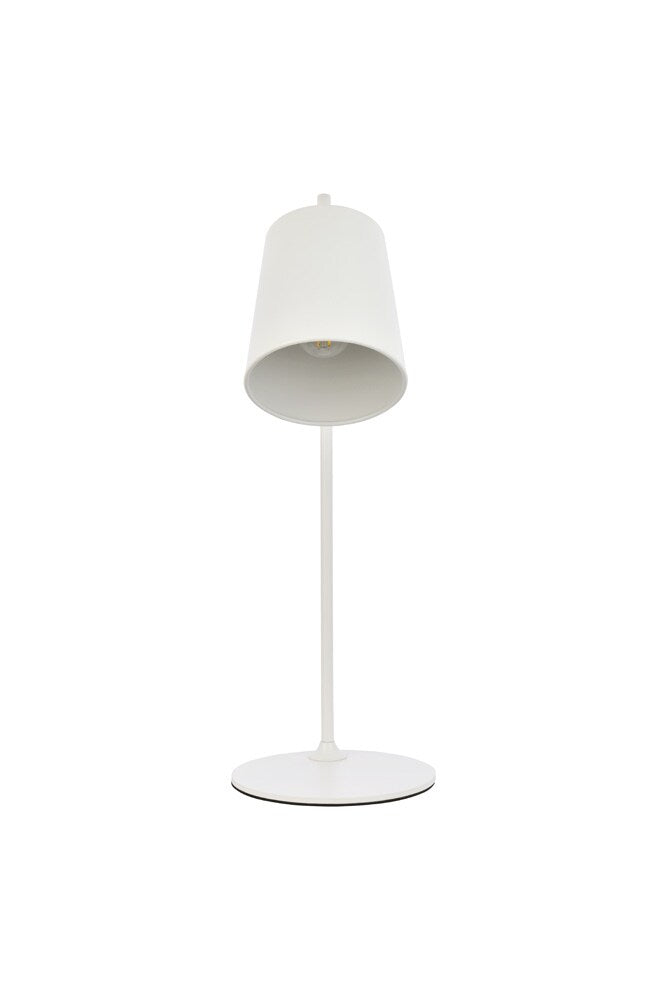 Elegant Furniture & Lighting - Leroy 1 light white table lamp - LD2366WH veiw 1