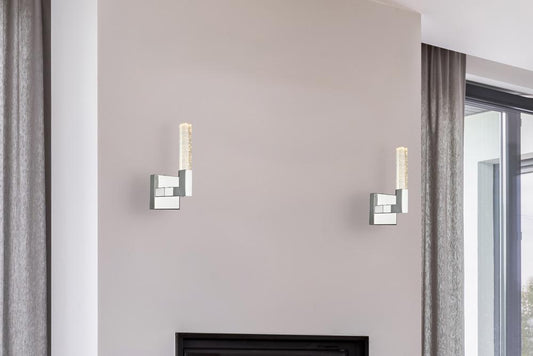 Elegant Furniture & Lighting - Noemi 6 inch Adjustable LED Wall Sconce in Chrome - 1030W6C veiw 2