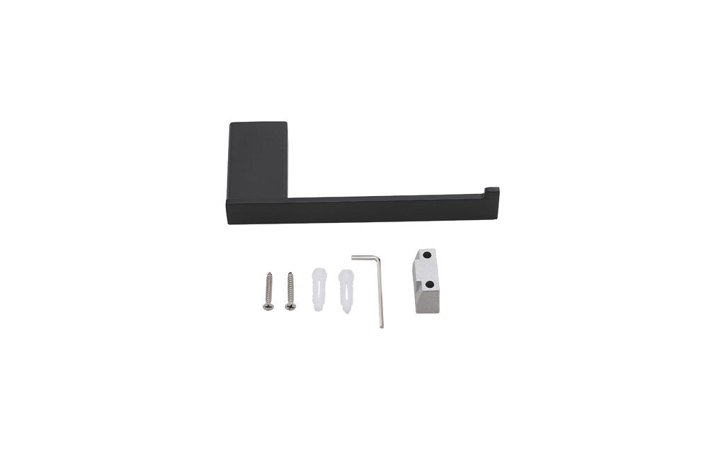 Elegant Furniture & Lighting - Sofia 2-Piece Bathroom Hardware Set in Matte Black - HWB-13S2MBK veiw 6