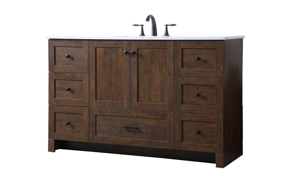 Elegant Furniture & Lighting - Soma 54 Inch SIngle Bathroom Vanity In Expresso - VF2854EX veiw 8